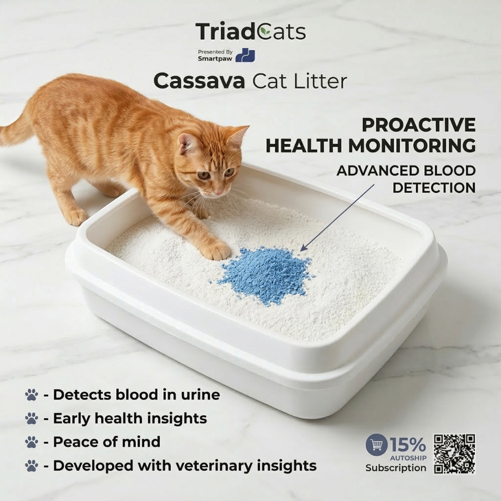 TriadCats Cassava Cat Litter