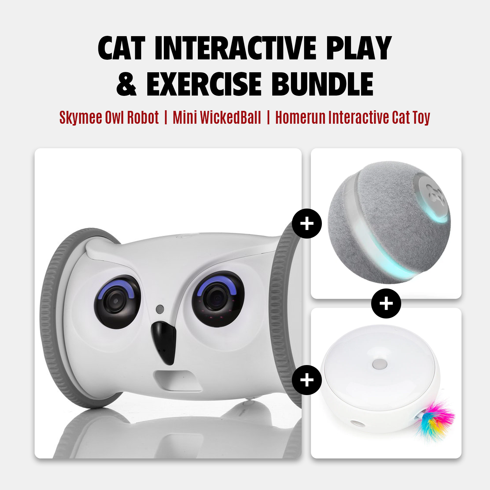 Cat Interactive Play & Exercise Bundle