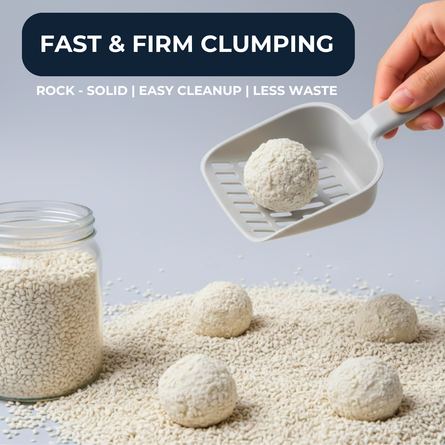 TriadCats Crushed Tofu Cat Litter with Advanced Blood Detector