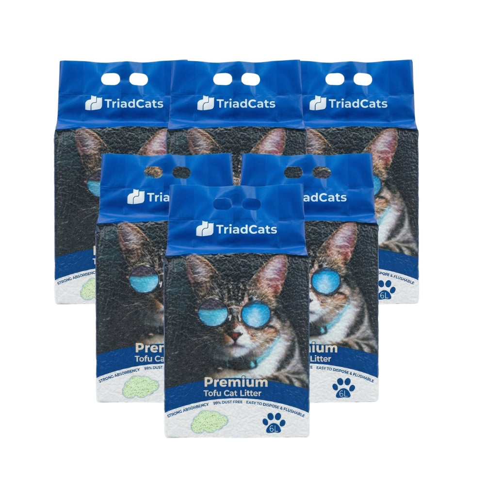 TriadCats Crushed Tofu Cat Litter