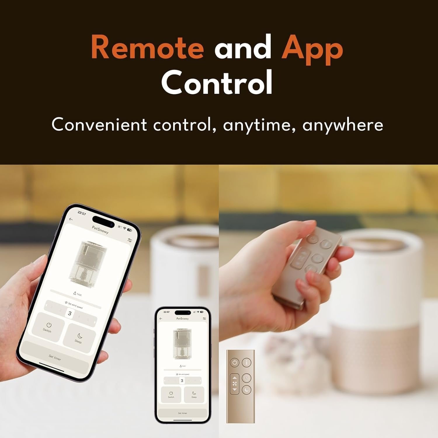 PetSnowy Smart Pet Air Purifier