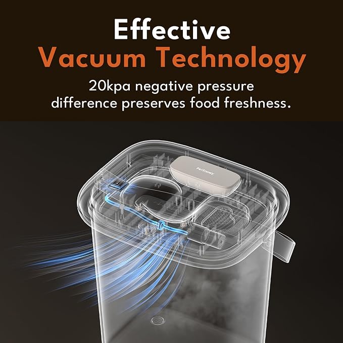 Petsnowy Pet Food Vacuum Container