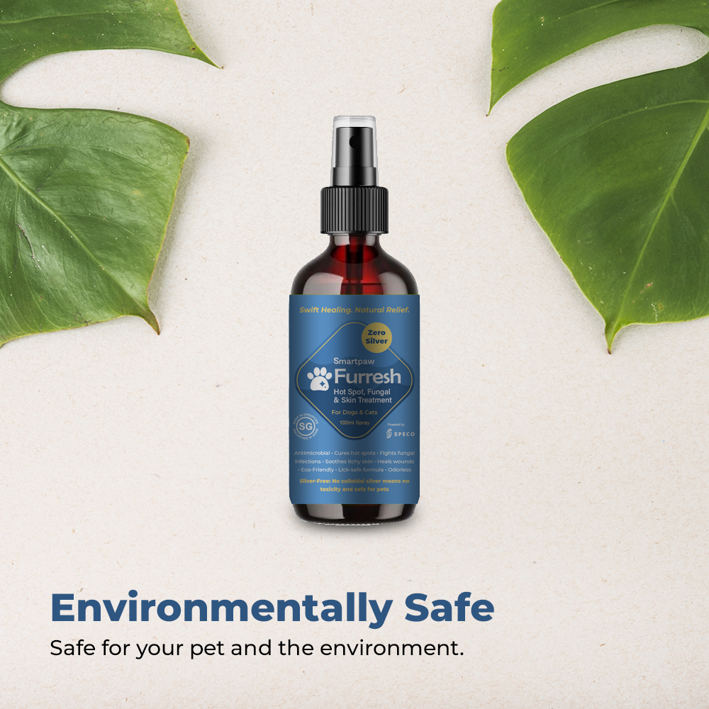 Furresh Hot Spot & Skin Care Spray – Gentle, Silver-Free Solution for Pet Skin Comfort