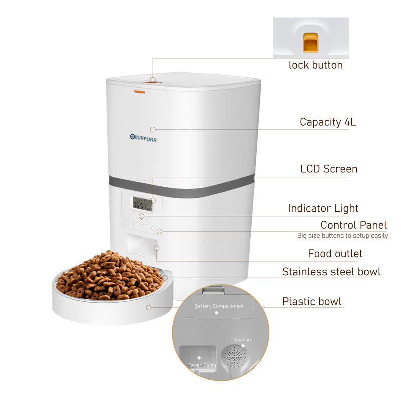 SMARTPAWBurpurr Basic Pet Feeder Gen 2