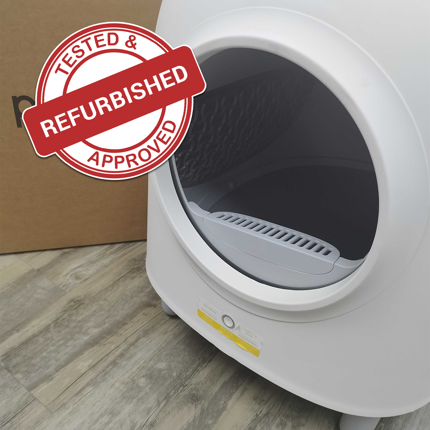 Refurbished PETREE Automatic Cat Litter Box Gen 2 - Minor aesthetic blemishes/stains