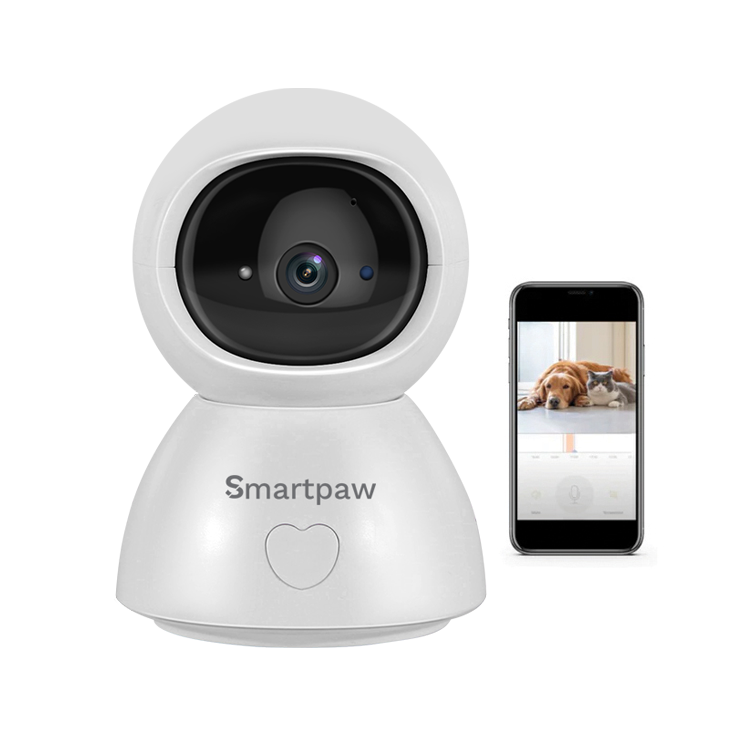 SMARTPAW Pet Camera Eyepet3 – 1080p HD, 360° Pan Tilt, 2-Way Audio