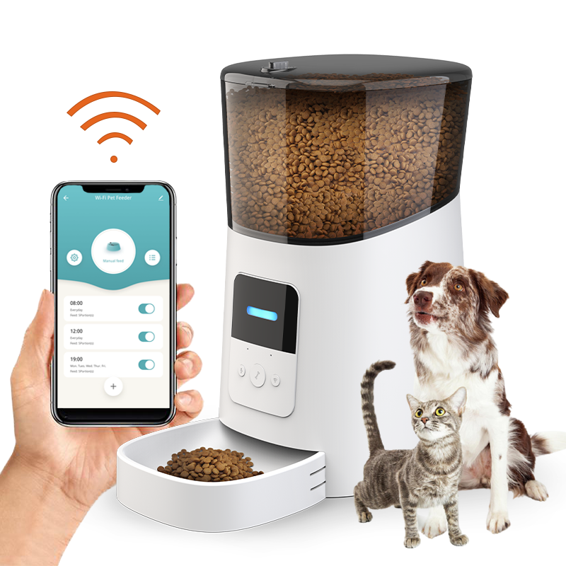 Automatic pet feeder food dispenser best sale