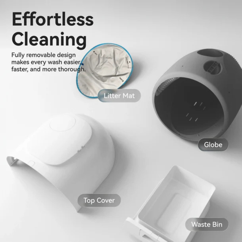 CATLINK Scoop Robot Pro AI Dual-Camera Self-Cleaning Cat Litter Box