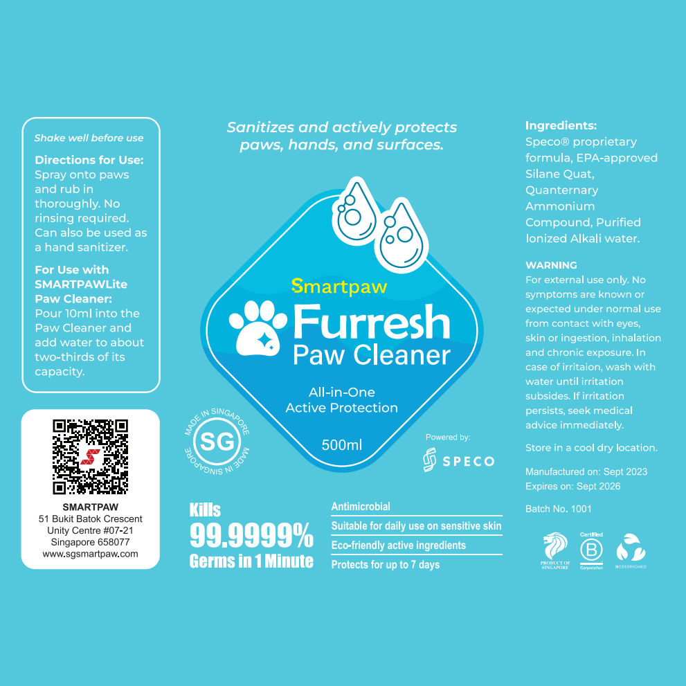 FURRESH Paw Cleaner (500ml)
