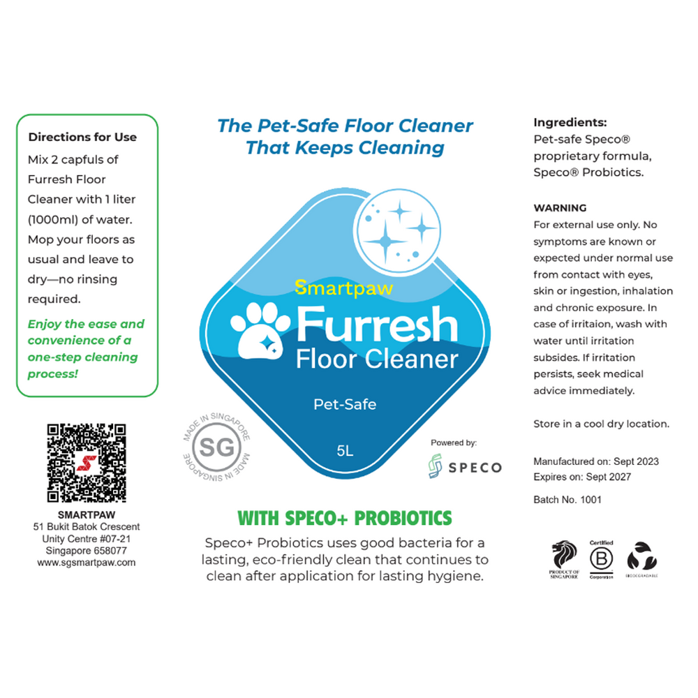 FURRESH PetSafe Floor Cleaner (5L)