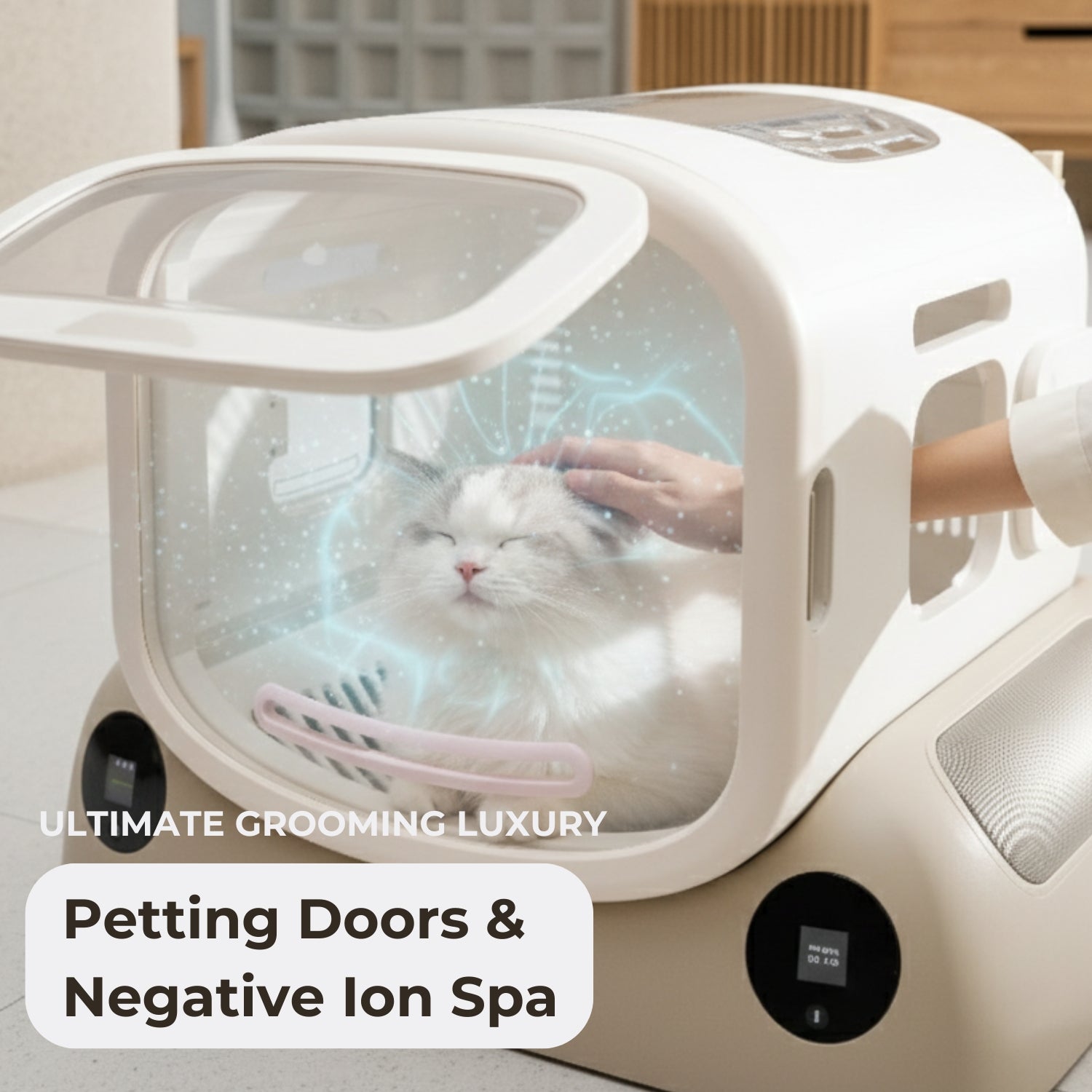 PetSnowy SMILE Automatic Pet Dryer Box | Free Wicked Ball M1 x 1