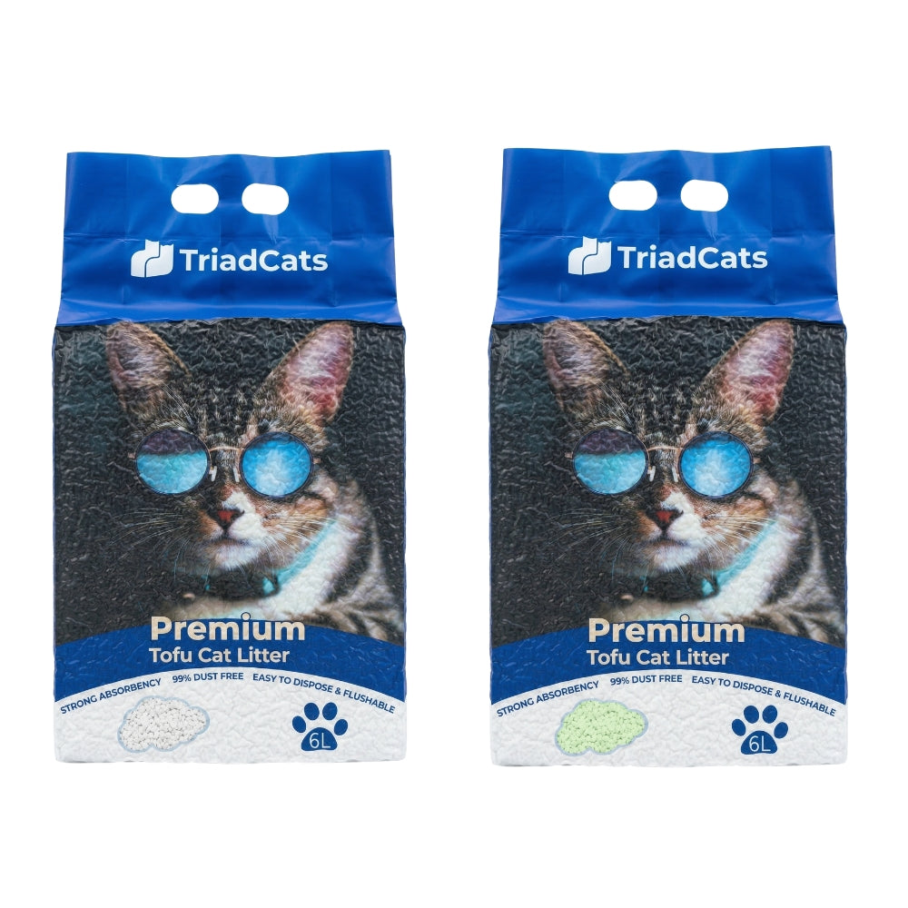 TriadCats Crushed Tofu Cat Litter