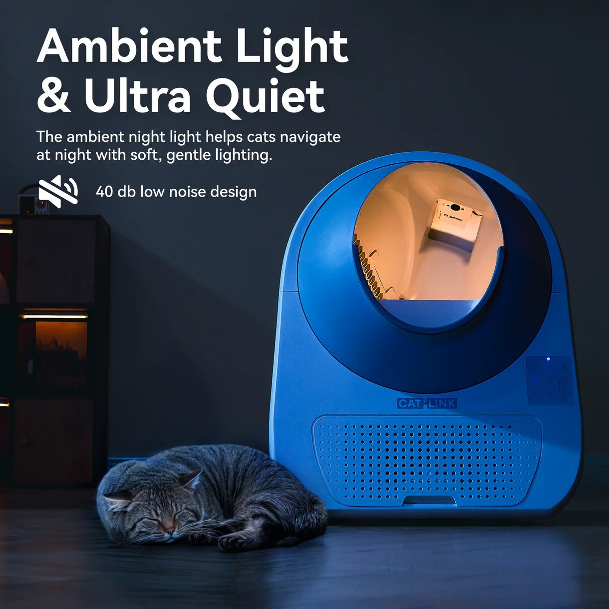 CATLINK Scooper Pro Ultra – AI Smart 5GHz Camera Cat Litter Box