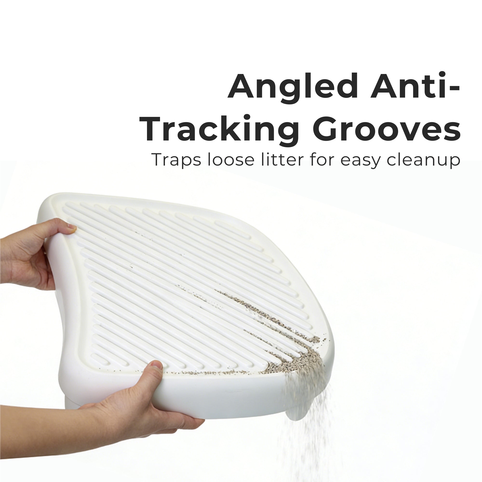 Catlink Scooper Open-X Ramp | Anti-Tracking Litter Box Step