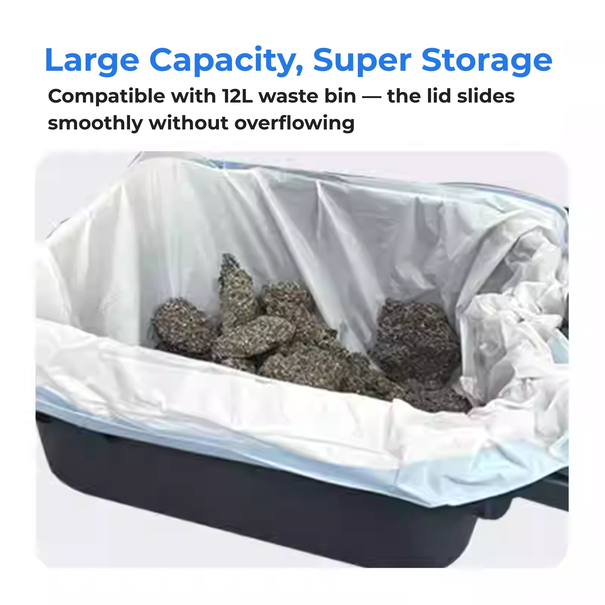 CATLINK Waste Bag for Scooper Open-X Automatic Cat Litter Box - 2 Rolls