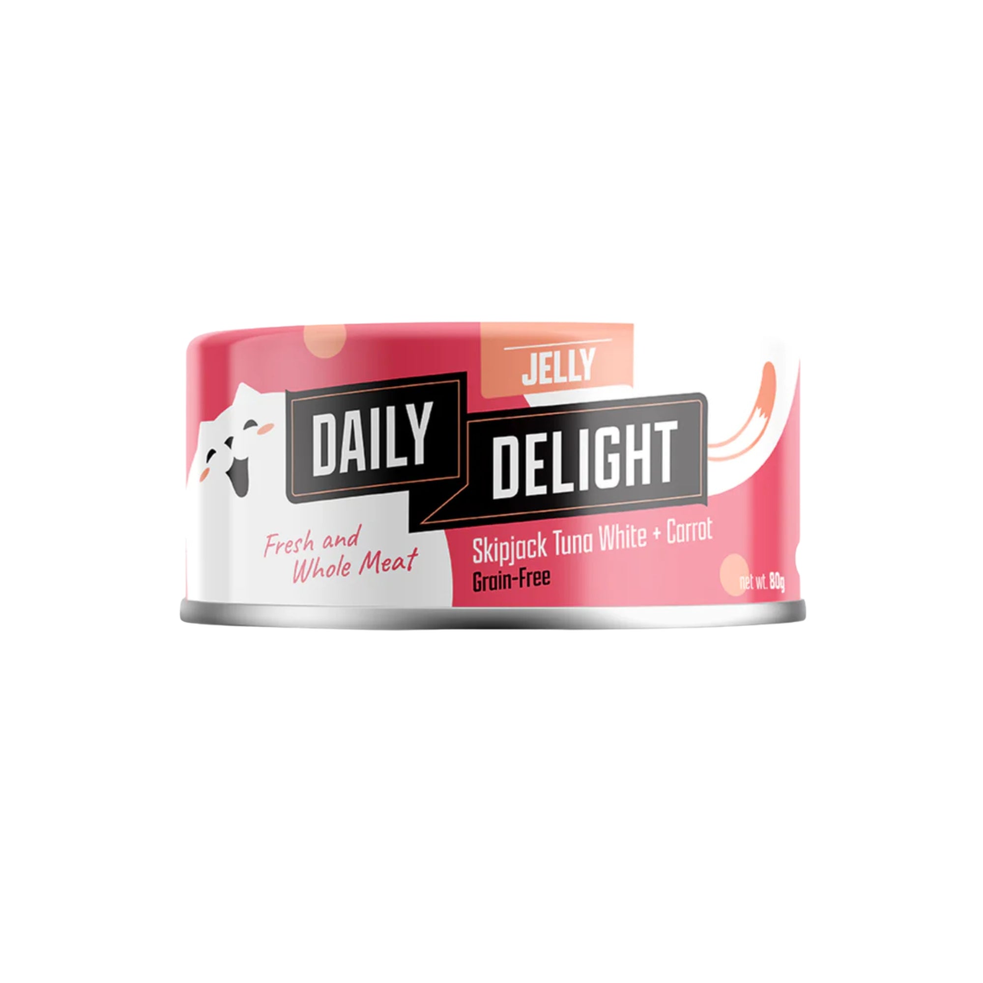 Daily Delight Canned Wet Food For Cats 80g (Jelly Range) 24-Pack Cans