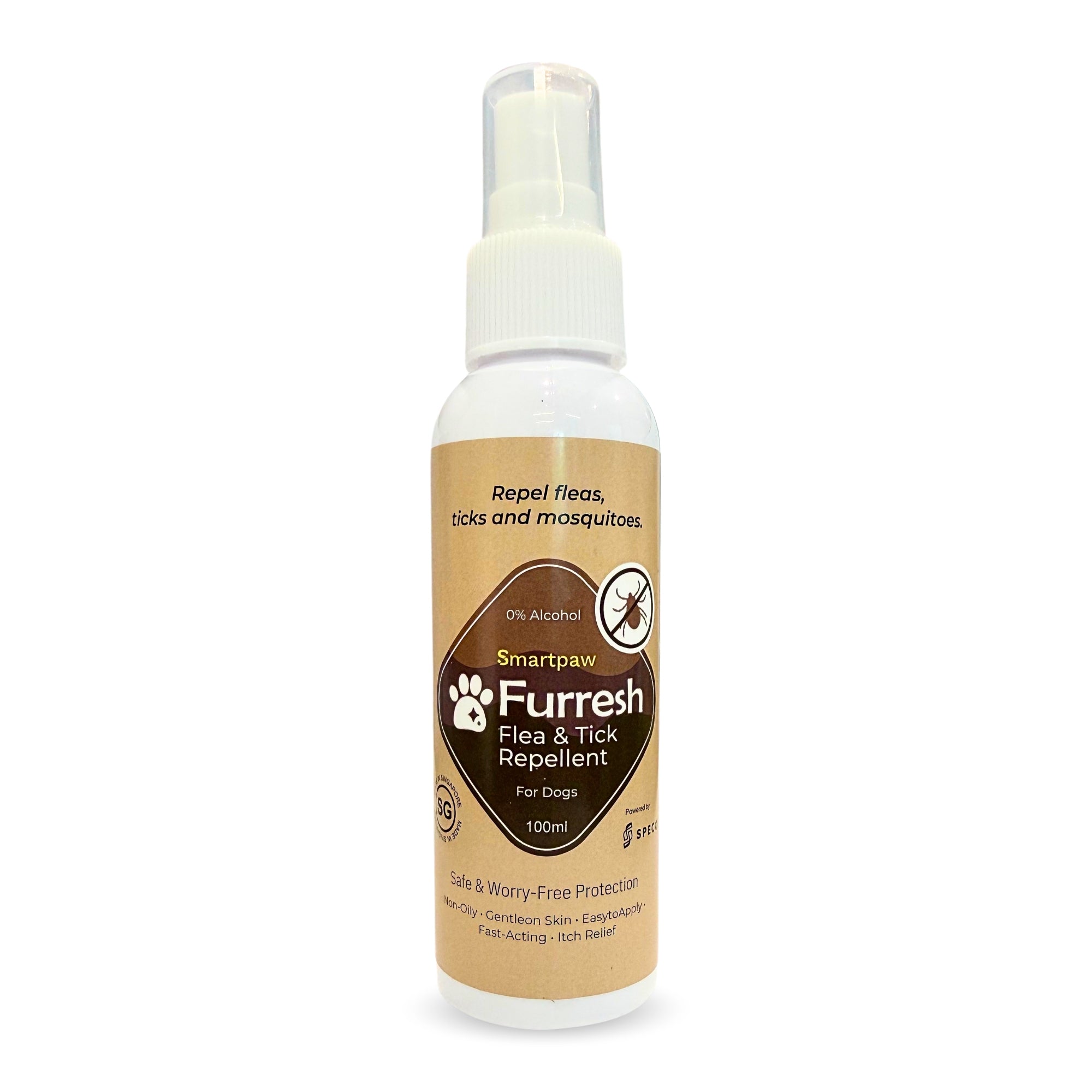 Furresh Pet Spray 100ml | Odor Remover, Flea Tick & Skin Care