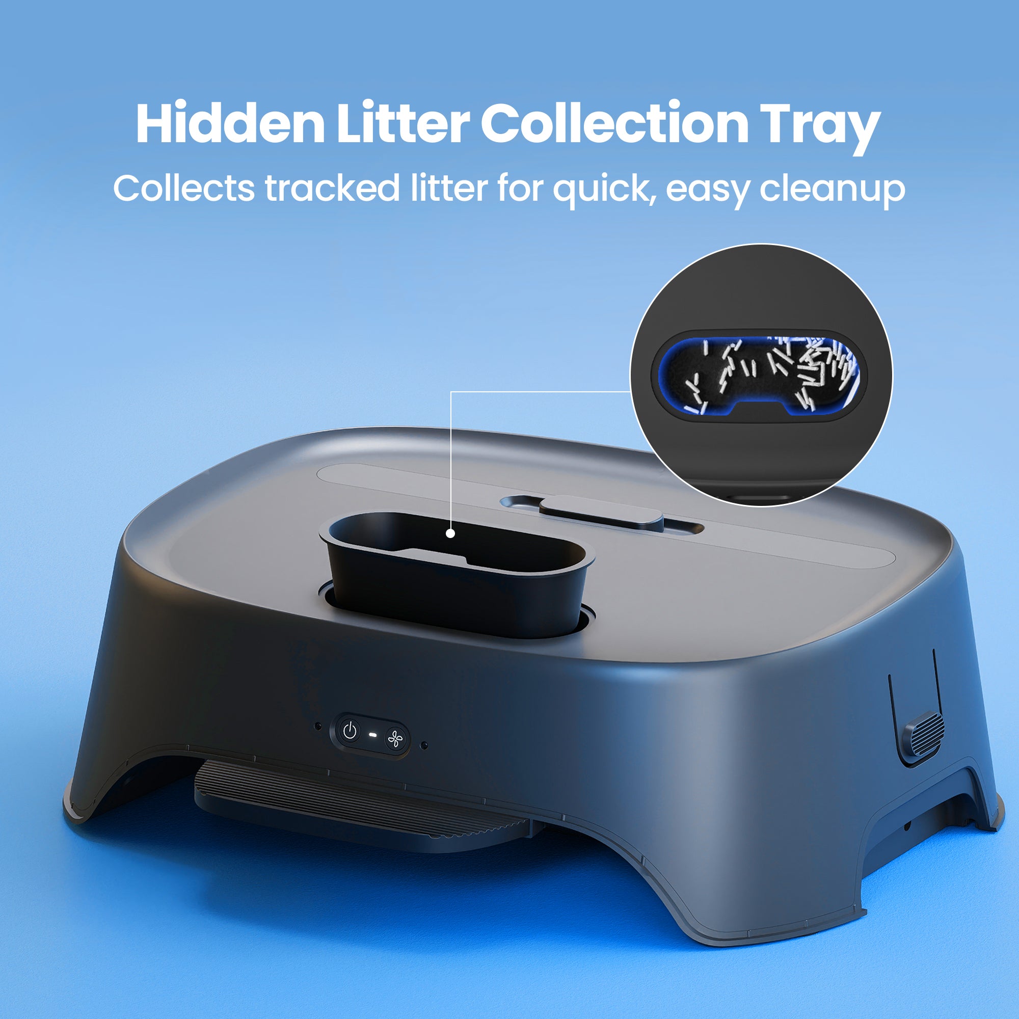 Neakasa AirStep Cat Litter Step | Carbon Filter & Odor Control