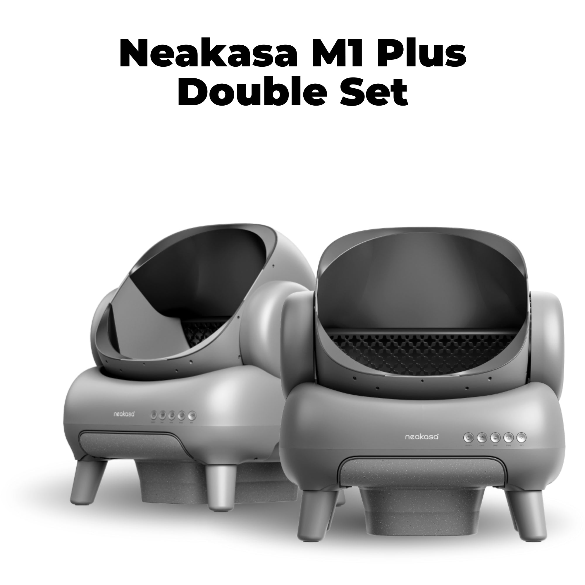Neakasa M1 Plus (Upgraded) Open-Top Self-Cleaning Automatic Cat Litter Box