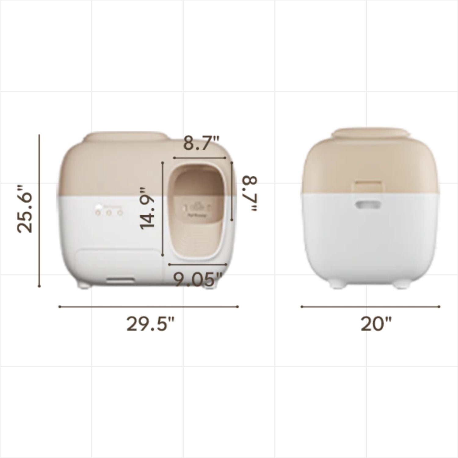 PetSnowy Smart Home Duo | Auto Cat Litter Box + Pet Dryer Box Bundle