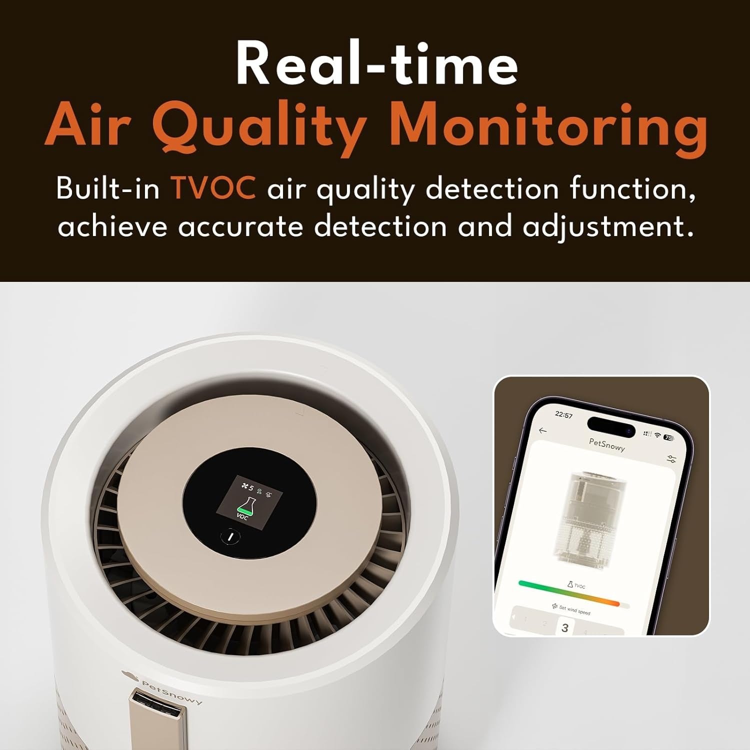 PetSnowy Smart Pet Air Purifier