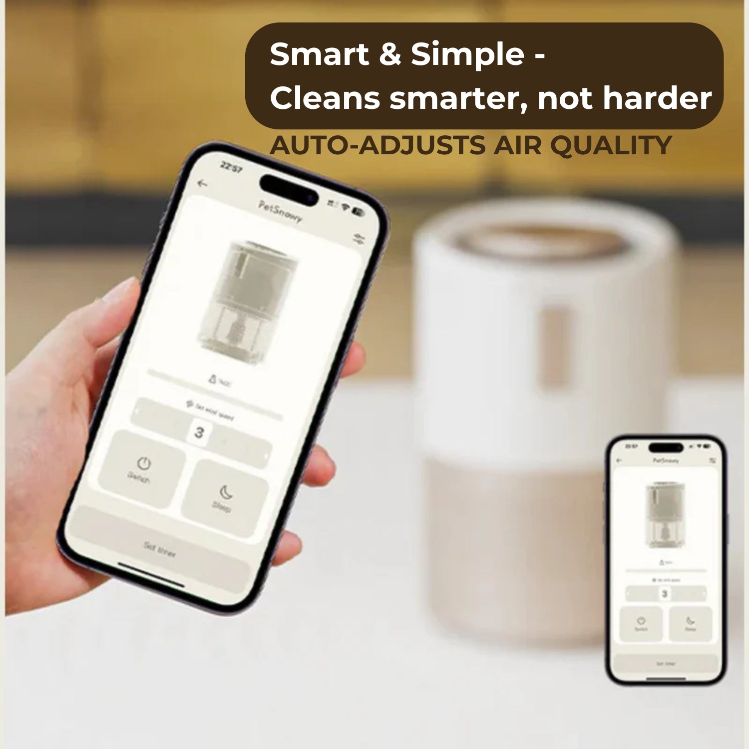 PetSnowy Smart Pet Air Purifier