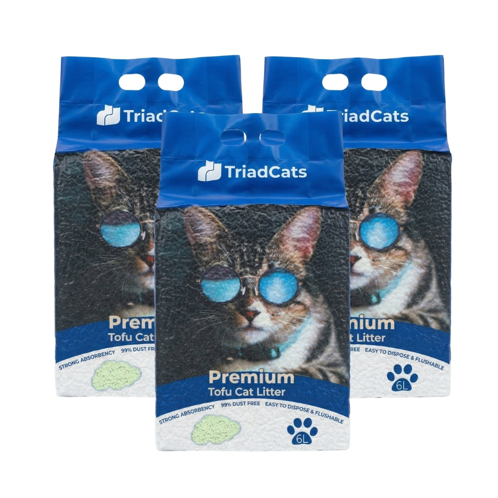 TriadCats Crushed Tofu Cat Litter