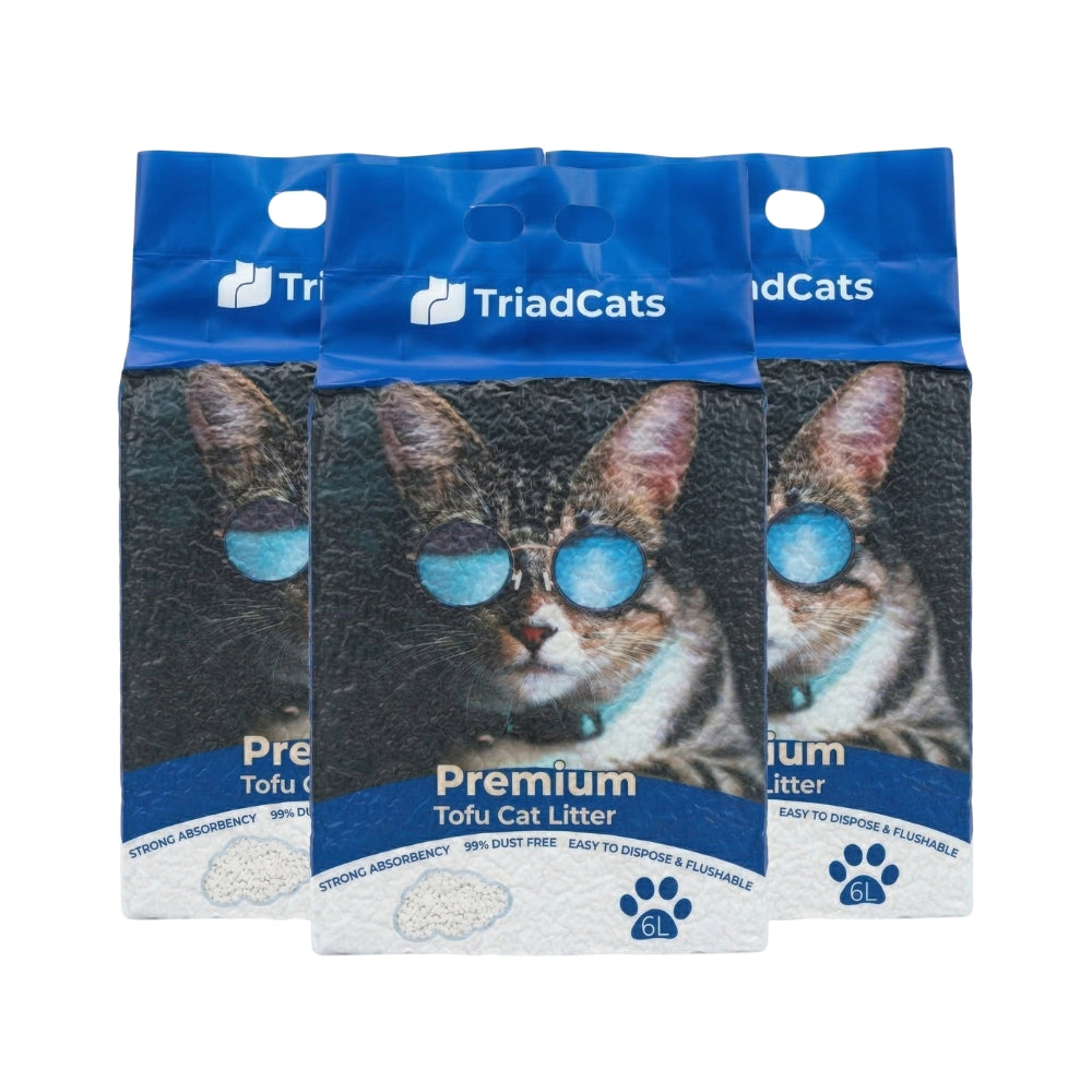 TriadCats Crushed Tofu Cat Litter