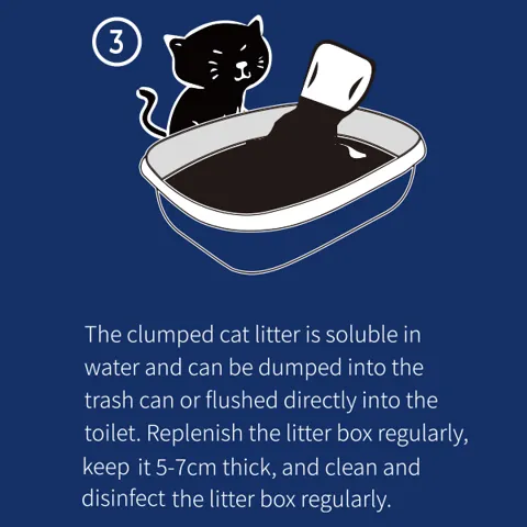 Tofu Cat Flushing Kitty Litter Down Toilet Kitty Litter SG Stocks