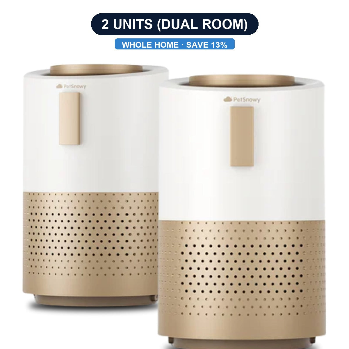 PetSnowy Smart Pet Air Purifier [PRE-ORDER] Dispatches 2-3 November (Includes FREE Genuine H13 Filter worth S$65.90)