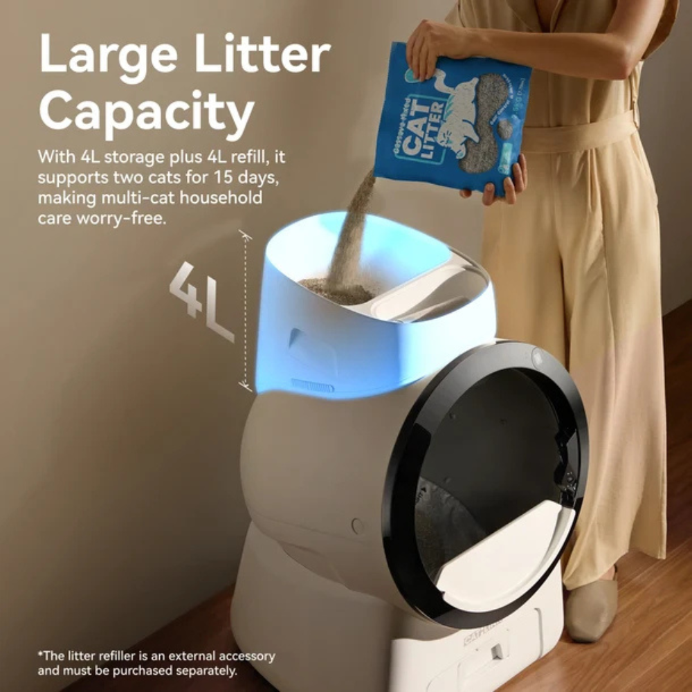 CATLINK Scoop Robot Pro AI Dual-Camera Self-Cleaning Cat Litter Box