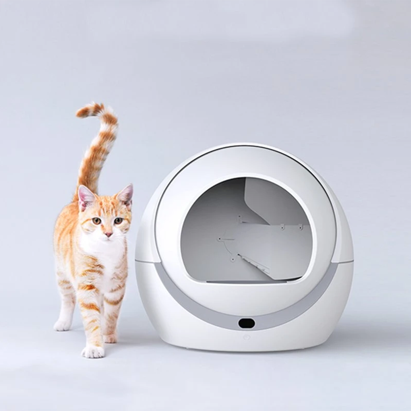 Electric kitty top litter boxes