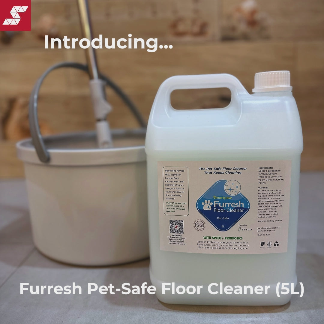 FURRESH Pet-Safe Floor Cleaner (5L) Official Video