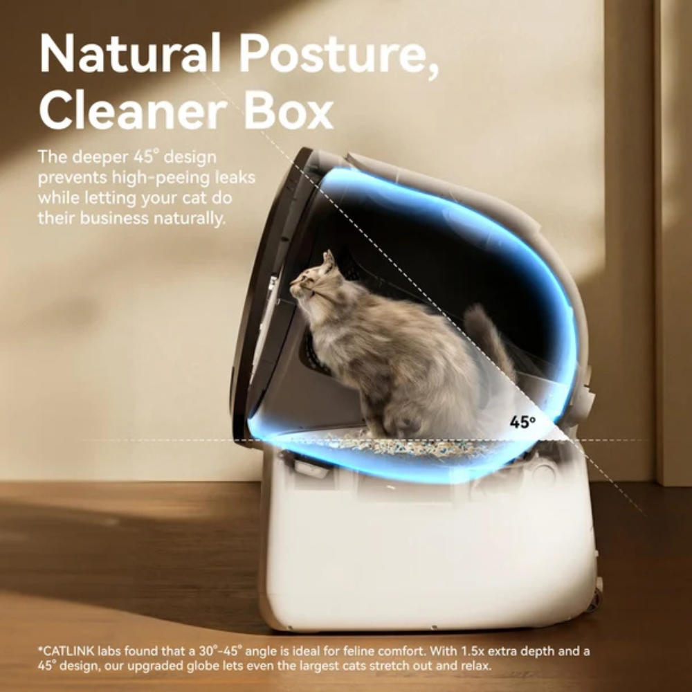 CATLINK Scoop Robot Pro AI Dual-Camera Self-Cleaning Cat Litter Box