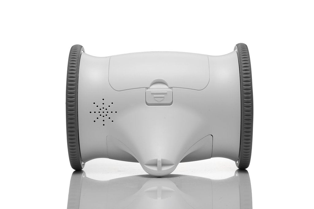 SKYMEE Owl Robot: cámara móvil Full HD para mascotas con dispensador de  golosinas, juguete interactivo para perros y gatos, control remoto a través  de