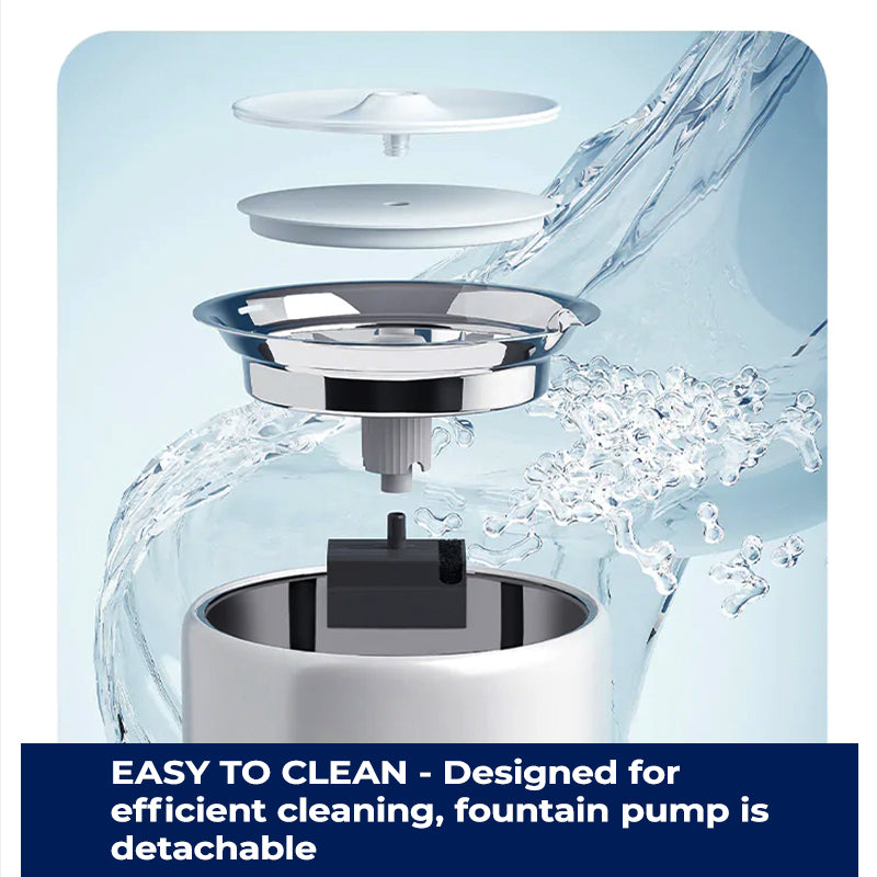 PETKIT Pet Water Fountain Gen 6 (APP) - Easy to Clean