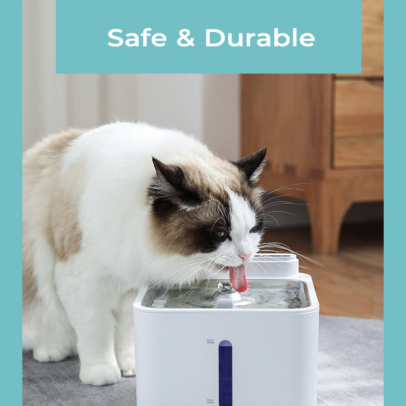 SMARTPAWBurpurr Pet Water Fountain Rechargable Gen 1 Model - Safe and Durable