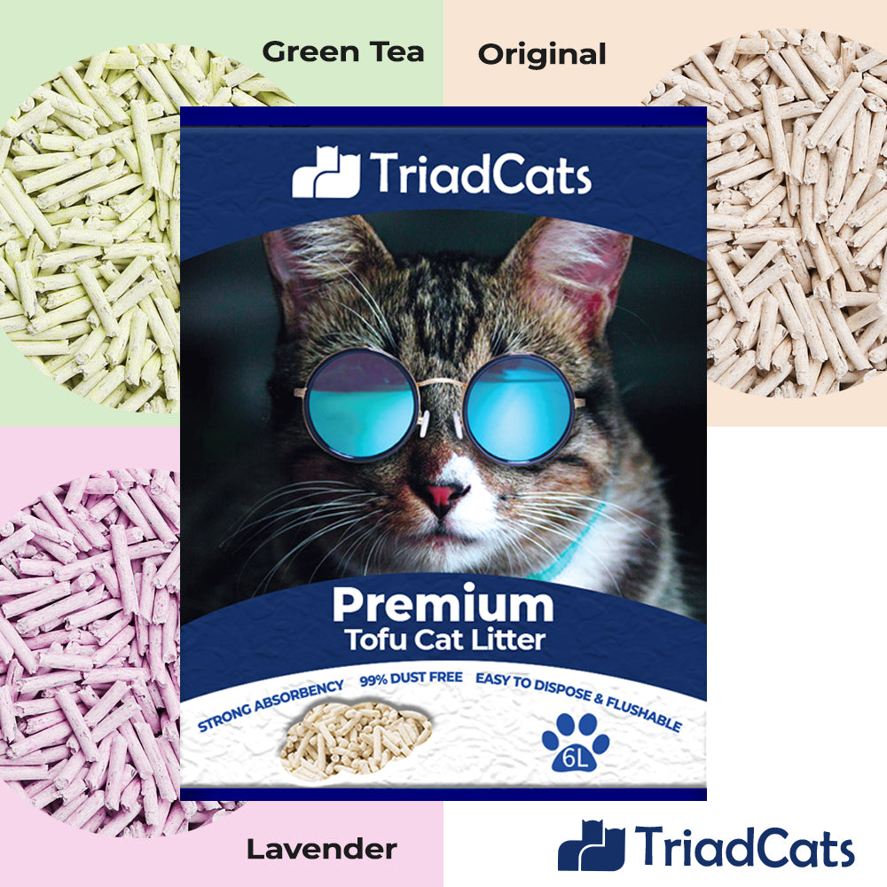 Triadcats Premium Tofu Cat Litter 6L