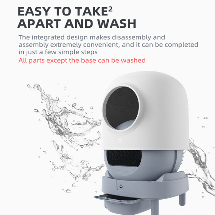 Petree Automatic Cat Litter Box Gen 2 Self Cleaning WIFI Model