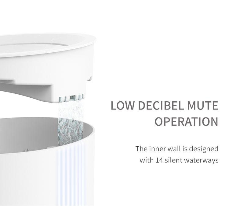 Petree Automatic Pet Water Fountain Dispenser - Low Decibel Mute Operation